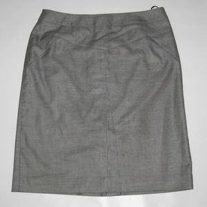 JONES New York Gray Lined Skirt